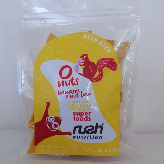 O Nuts! Banana & Nut Snack Bars - 10 Pack