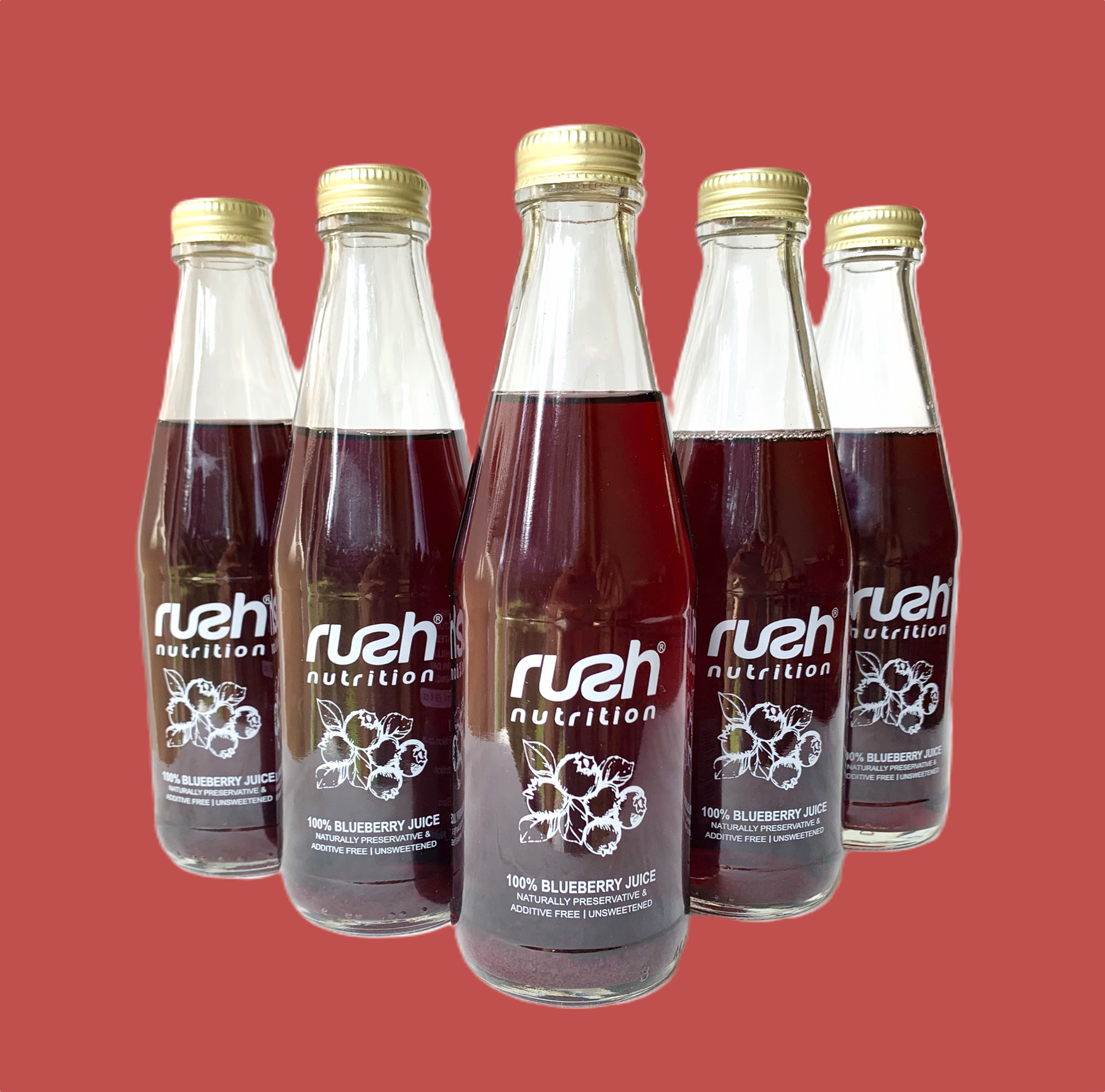 100% Blueberry Juice- 12 bottles (Pre-order)-RushNutritionSA